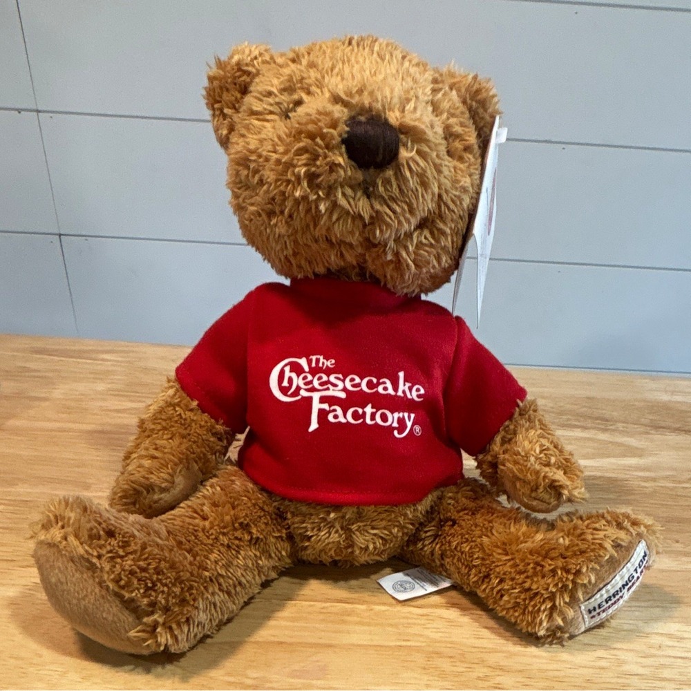 Herrington Teddy Bears Signature Collection Cheesecake Factory 10in Plush Bear